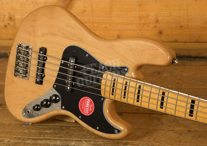Squier Classic Vibe '70s Jazz Bass V | 5-String - Maple - Natural