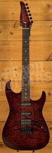 Tom Anderson Drop Top | Cajun Red to Dark Red Burst w/Binding *Used*