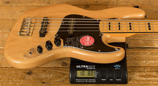 Squier Classic Vibe '70s Jazz Bass V | 5-String - Maple - Natural