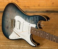 Suhr Standard Plus Faded Trans Whale Blue Burst Pau Ferro