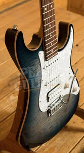 Suhr Standard Plus Faded Trans Whale Blue Burst Pau Ferro
