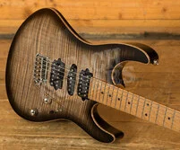 Suhr Modern Plus Trans Charcoal Burst Maple 