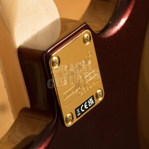 Squier Gold Edition 40th Anniversary Stratocaster | Laurel - Ruby Red Metallic