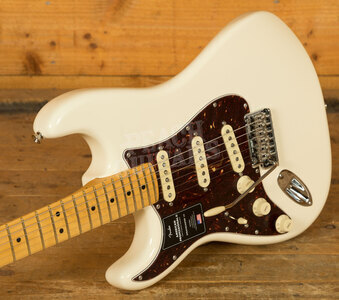 Fender American Professional II Stratocaster Left-Hand Olympic White Maple