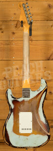 Fender Custom Shop LTD '59 Strat Super Heavy Relic Aged Sonic Blue over Chocolate 3TSB