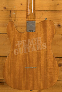 Fender Custom Shop Artisan Dual P90 Maple Burl Tele NOS Aged Natural
