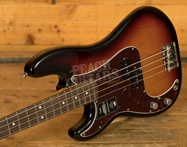 Fender American Professional II Precision Bass Left-Handed - Rosewood - 3-Colour Sunburst
