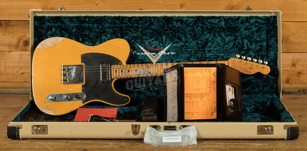 Fender Custom Shop LTD '51 HS Tele Heavy Relic Aged Butterscotch Blonde