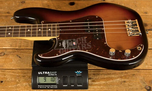 Fender American Professional II Precision Bass Left-Handed - Rosewood - 3-Colour Sunburst