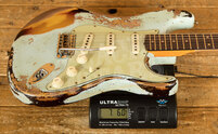 Fender Custom Shop LTD '59 Strat Super Heavy Relic Aged Sonic Blue over Chocolate 3TSB