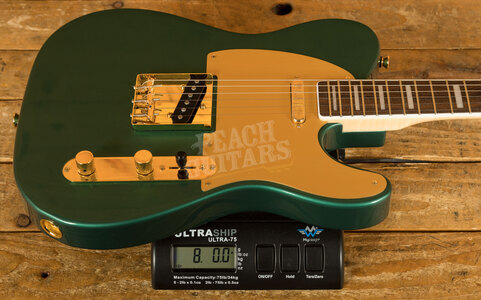 Squier Gold Edition 40th Anniversary Telecaster | Laurel - Sherwood Green Metall