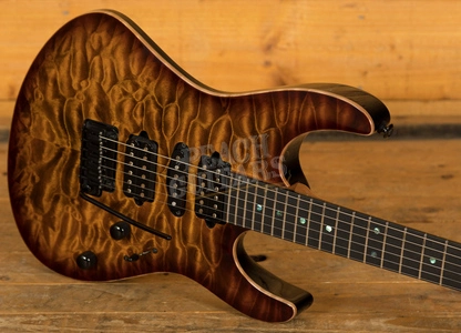 Suhr Custom Modern Bengal Burst Quilt Hand Selected Top