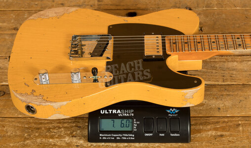 Fender Custom Shop LTD '51 HS Tele Heavy Relic Aged Butterscotch Blonde