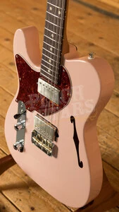 Suhr Alt T Dealer Select - Shell Pink w/Roasted Maple/RW Left Handed