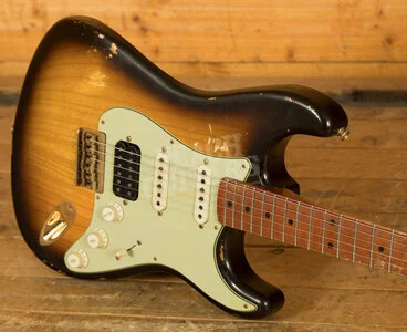 Fender Custom Shop Masterbuilt Paul Waller 50s HSS Strat - Relic Salem 2-Tone Sunburst