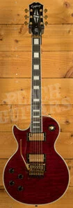 Epiphone Alex Lifeson Les Paul Custom Axcess | Ruby *Left-Handed*