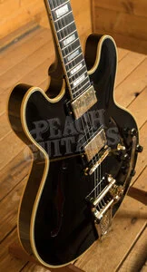 Gibson Custom '59 ES-355 Ebony Bigsby Murphy Lab Ultra Light Aged GH