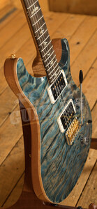 PRS Wood Library Custom 24 Faded Whale Blue Roasted Maple/Ziricote