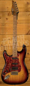 Suhr Limited Edition Classic S Paulownia 3-Tone Burst HSS Left-Handed