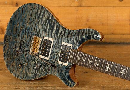 PRS Wood Library Custom 24 Faded Whale Blue Roasted Maple/Ziricote