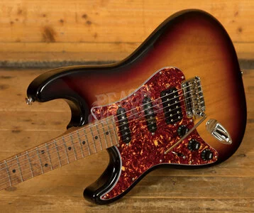 Suhr Limited Edition Classic S Paulownia 3-Tone Burst HSS Left-Handed