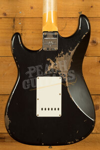 Fender Custom Shop Limited '63 Strat Heavy Relic Aged Black