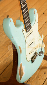 Fender Custom Shop Limited '60 Strat Relic Faded Aged Daphne Blue