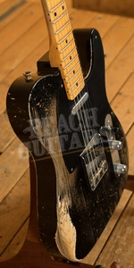 Fender Custom Shop '50s Tele Kyle McMillin Masterbuilt Heavy Relic Black