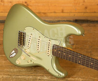 Fender Custom Shop Limited 59 Strat | Journeyman Relic Super Faded Aged Sage Green Metallic