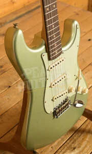Fender Custom Shop Limited 59 Strat - Journeyman Relic Super Faded Aged Sage Green Metallic