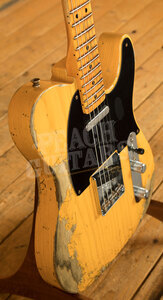 Fender Custom Shop Limited '51 Tele Heavy Relic Aged Butterscotch Blonde