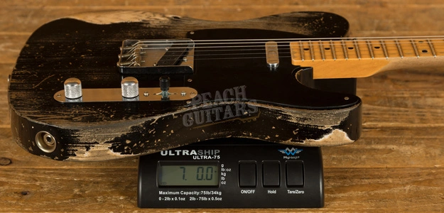 Fender Custom Shop '50s Tele Kyle McMillin Masterbuilt Heavy Relic Black