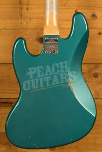 Fender Custom Shop Limited 60 Jazz Bass - Relic Aged Ocean Turquoise