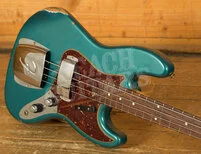 Fender Custom Shop Limited 60 Jazz Bass - Relic Aged Ocean Turquoise