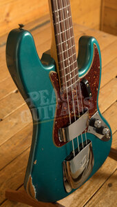 Fender Custom Shop Limited 60 Jazz Bass | Relic Aged Ocean Turquoise