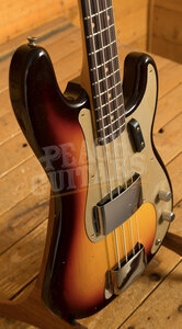 Fender Custom Shop Limited 59 Precision Bass | Journeyman Relic Chocolate 3-Tone Sunburst