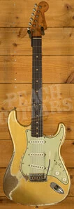 Fender Custom Shop Masterbuilt Dale Wilson 61 Strat - Heavy Relic Aztec Gold