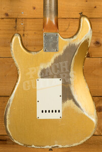 Fender Custom Shop Dale Wilson Masterbuilt '61 Strat Heavy Relic Aztec Gold