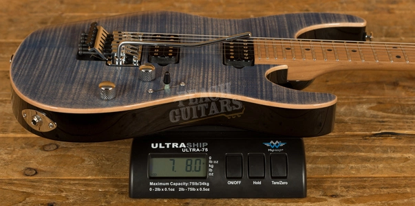 Suhr Modern Plus Floyd Trans Blue Denim Slate Maple
