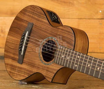 Ibanez EWP Acoustic Guitars | EWP12EWB - Piccolo Guitar - Open Pore Natural