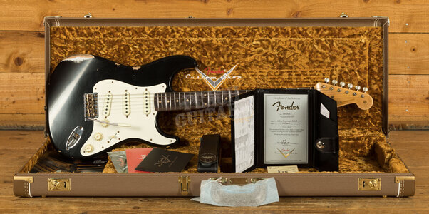 Fender Custom Shop '59 Strat Relic Aged Black