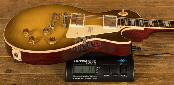 Gibson Custom 60th Anniversary '59 Les Paul Green Lemon Fade Peach Guitars M2M