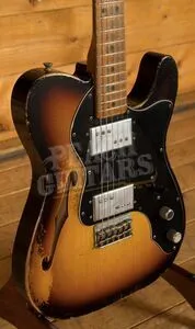 Fender Custom Shop '72 Tele Thinline Heavy Relic 3TSB Dale Wilson Masterbuilt