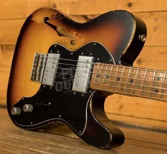 Fender Custom Shop '72 Tele Thinline Heavy Relic 3TSB Dale Wilson Masterbuilt