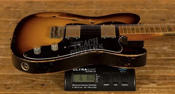 Fender Custom Shop '72 Tele Thinline Heavy Relic 3TSB Dale Wilson Masterbuilt