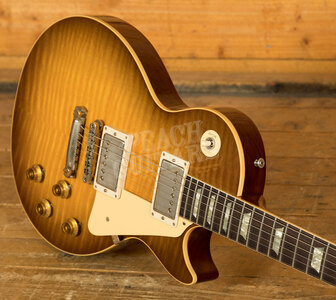 Gibson Custom '59 Les Paul Standard - Handpicked Top - Golden Poppy Burst VOS NH