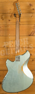 Novo Custom Series Serus J Baritone | Ice Blue Metallic over '64 3-Tone Burst