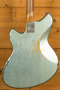 Novo Custom Series Serus J Baritone | Ice Blue Metallic over '64 3-Tone Burst