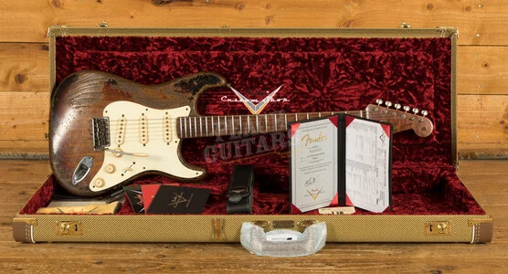 Fender Custom Shop Masterbuilt Van Trigt 50s Strat - Super Heavy Relic 3-Tone Sunburst