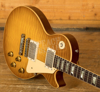 Gibson Custom '59 Les Paul Standard - Handpicked Top - Golden Poppy Burst VOS NH